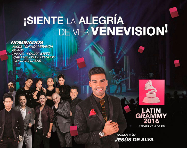 UN SHOW QUE HARÁ VIBRAR TUS SENTIDOS: GRAMMY LATINO 2016