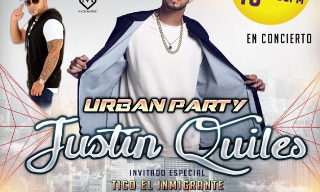Justin Quiles cumple su promesa y llega a Caracas por primera vez
