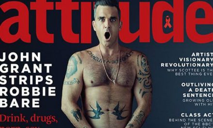 Robbie Williams protagoniza portada en revista gay (+Foto Portada)