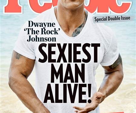 Dwayne Johnson ‘The Rock’ fue elegido como ‘el hombre más sexy del mundo’ por la revista People