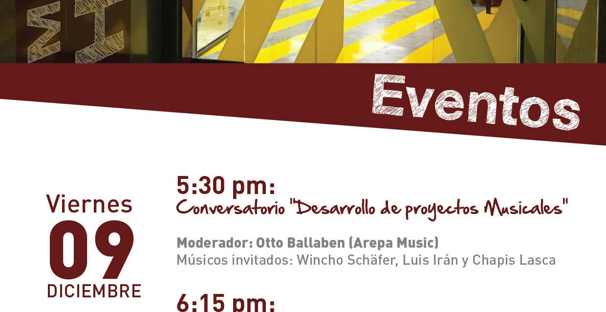 Wincho Schäfer, Chapis Lasca y Luis Irán se unen a Impact Hub CCS en pro de la cultura