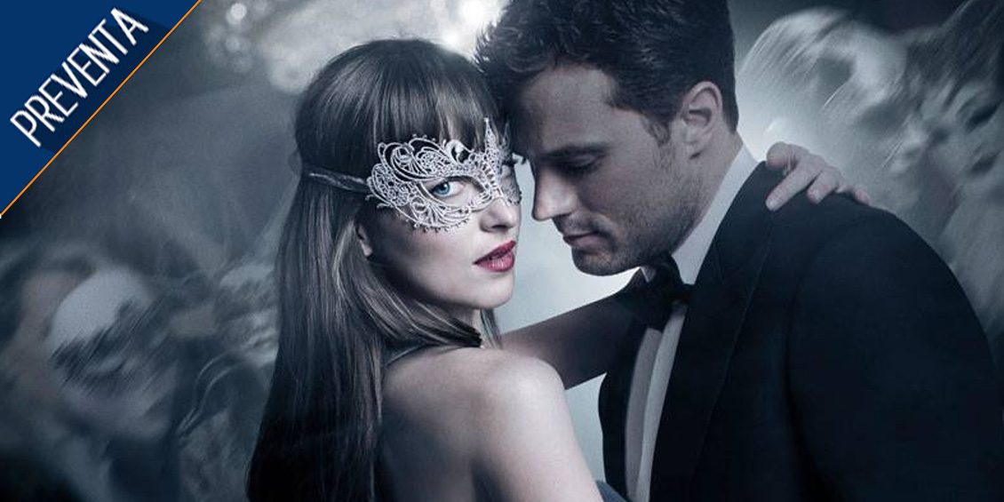 ¡Prepara tu antifaz! Cinex inicia preventa de »Cincuenta Sombras más Oscuras»