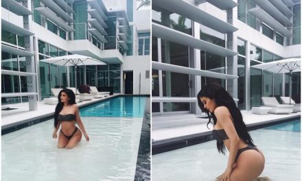 Las fotos de Kylie Jenner en bikini negro que a todos están cautivando (+Fotos)