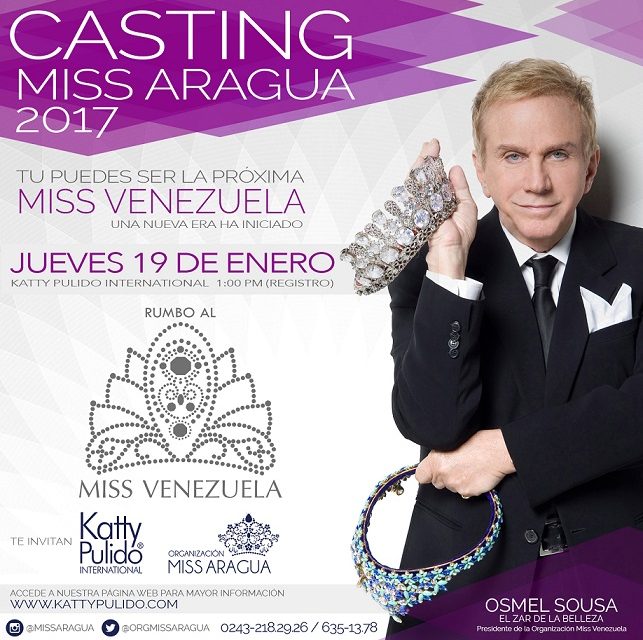 Gran casting de Miss Aragua rumbo al Miss Venezuela 2017