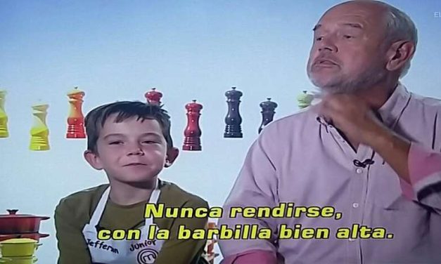 Masterchef Junior: El abuelo de Jefferson, viral por esta frase