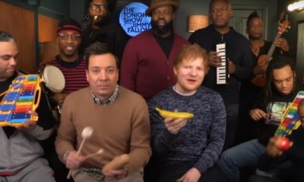 Ed Sheeran y Jimmy Fallon hacen una divertida versión de ‘Shape of You’ (+Video Classroom Instruments)