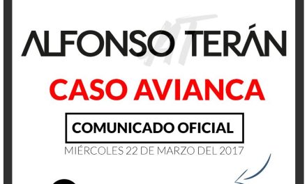 COMUNICADO OFICIAL DE ALFONSO TERAN SOBRE CASO: AVIANCA. (+Pruebas)
