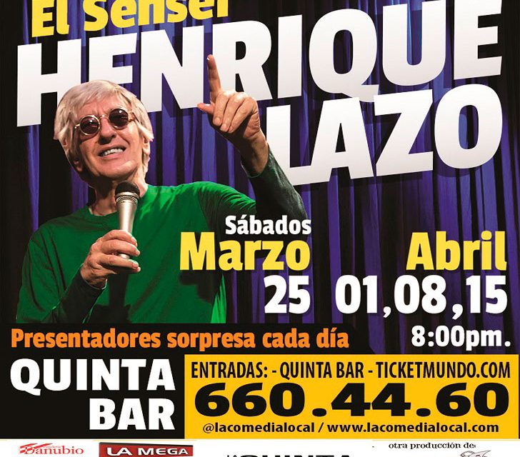 El Sensei Henrique Lazo contagia al público de La Quinta Live Music Bar