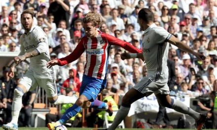 Real Madrid y Atlético empataron 1-1 en el Santiago Bernabéu