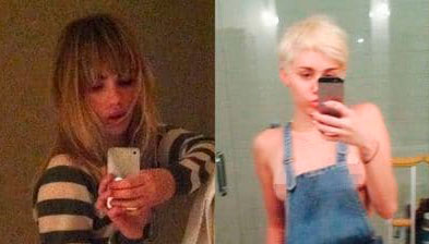Filtran fotos íntimas de Miley Cyrus, Kate Hudson y Rosario Dawson (+Fotos)