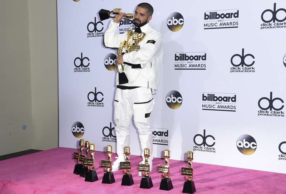 Drake fue el máximo ganador de los Billboard Music Awards 2017