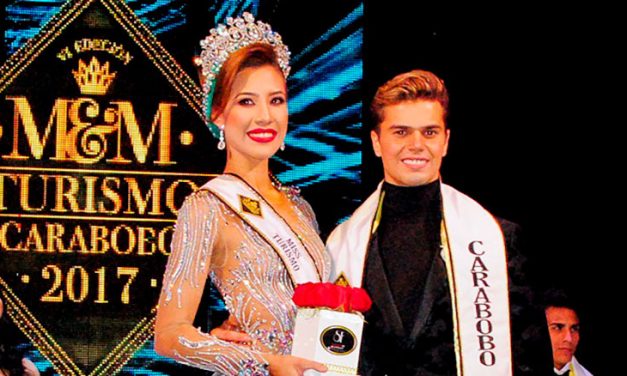 Dávila e Innocenti triunfan en el »Miss y Mister Turismo Carabobo 2017»