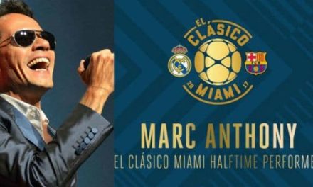 Marc Anthony cantará en el clásico Real Madrid – Barcelona en Miami
