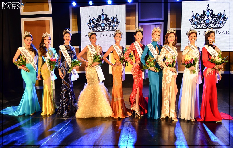 Miss Bolívar lleva a 10 guayanesas rumbo al  Miss Venezuela