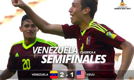 #MundialSub20: 2-1. Venezuela sigue soñando y se planta en semifinales tras vencer a EE.UU.