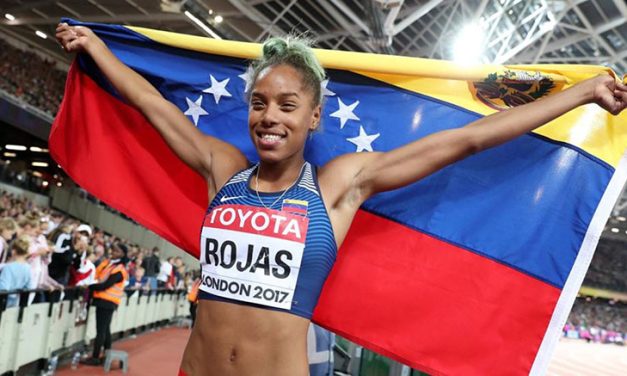 La venezolana Yulimar Rojas ganó medalla de oro en triple salto del Mundial de Atletismo  #London2017
