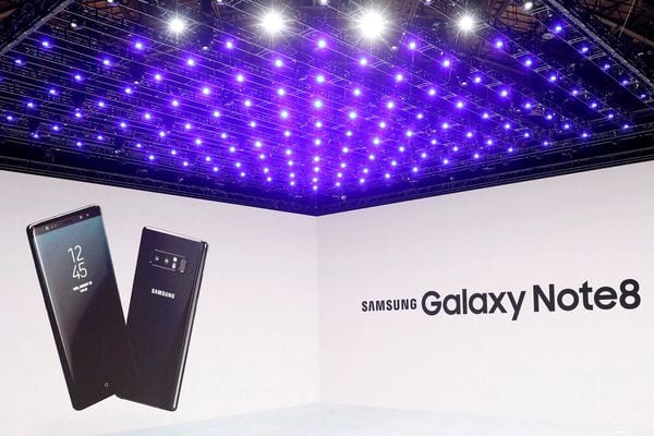Samsung presentó el Galaxy Note 8 con su »pantalla infinita»
