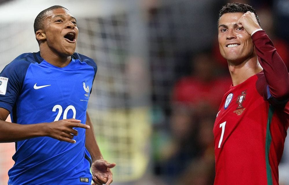 Cristiano Ronaldo y Mbappé brillaron en las eliminatorias de Europa