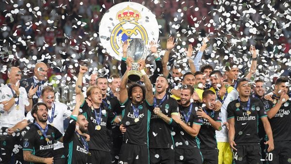 El Real Madrid venció al Manchester United 2 a 1 y es campeón de la Supercopa de Europa