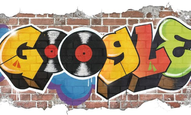 El ‘doodle’ de Google celebra los 44 años del hip-hop.