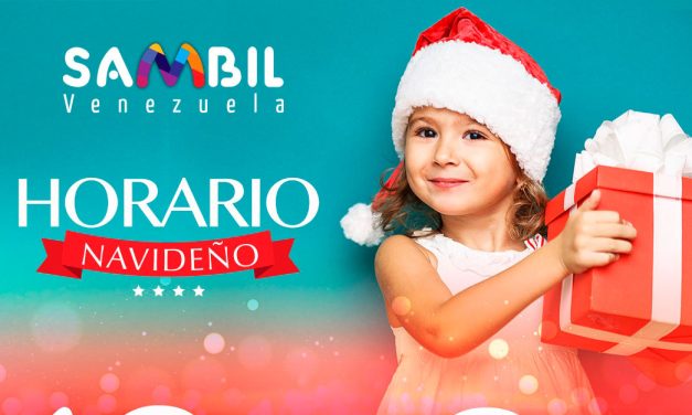 En Navidad, Sambil extiende su horario una hora más