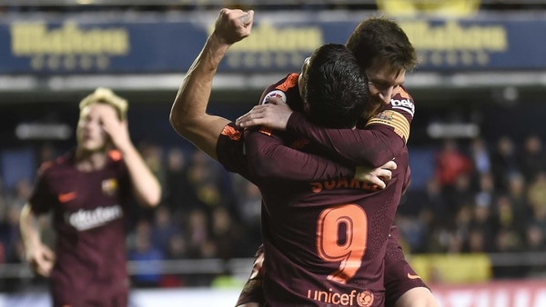 Con gol de Messi, el Barcelona superó al Villarreal y mantiene la diferencia en la cima