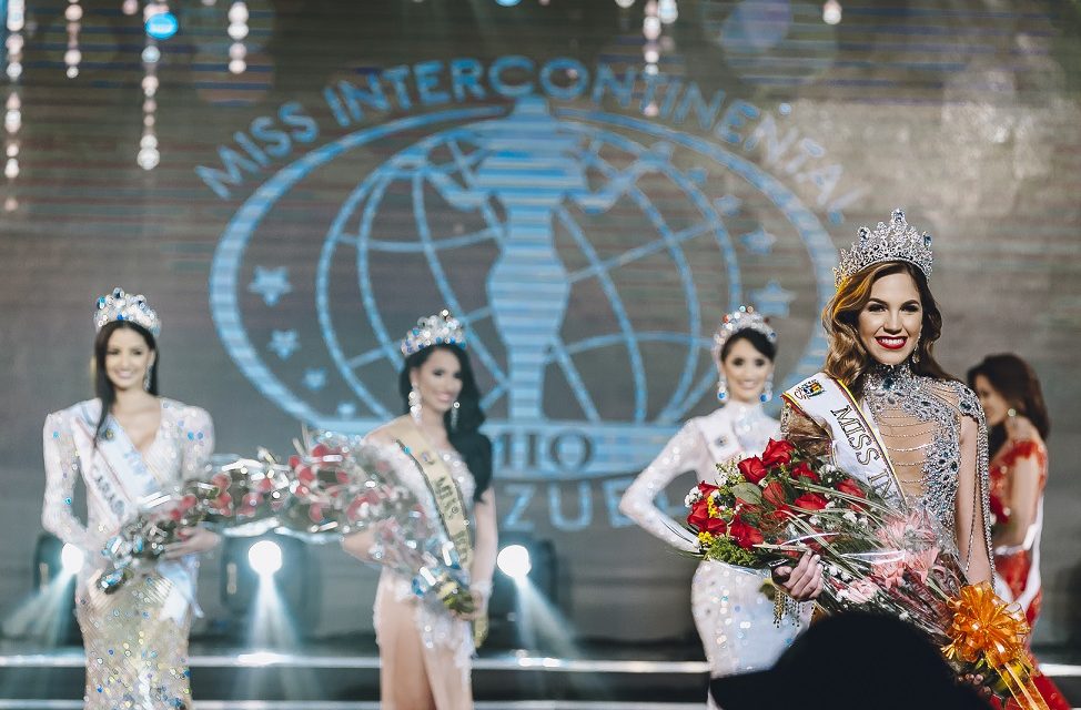Gina Bitorzoli se alzó con el título de Miss Intercontinental Venezuela 2017