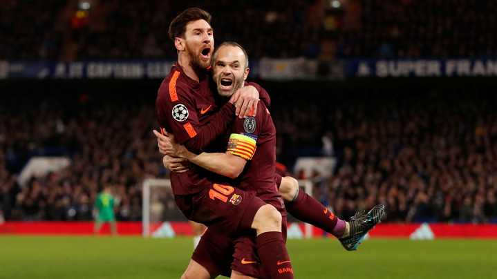 Con gol de Messi, el Barcelona FC empató ante Chelsea en Champions League