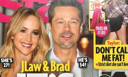 Jennifer Lawrence desmintió los rumores que la vinculaban con Brad Pitt
