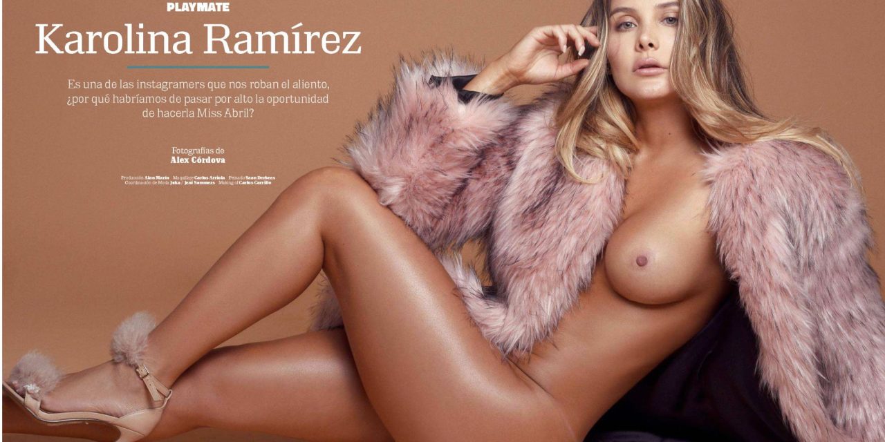 Karolina Ramírez, elegida como la más »sexy» de Instagram, se desnudó en Playboy Mexico (+Fotos)