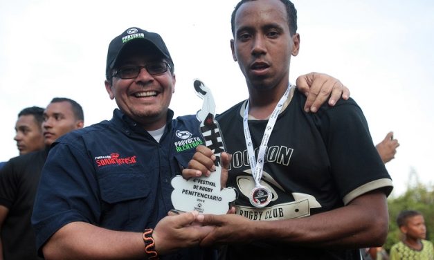 Tocorón se llevó la victoria en el cuarto Festival de rugby penitenciario