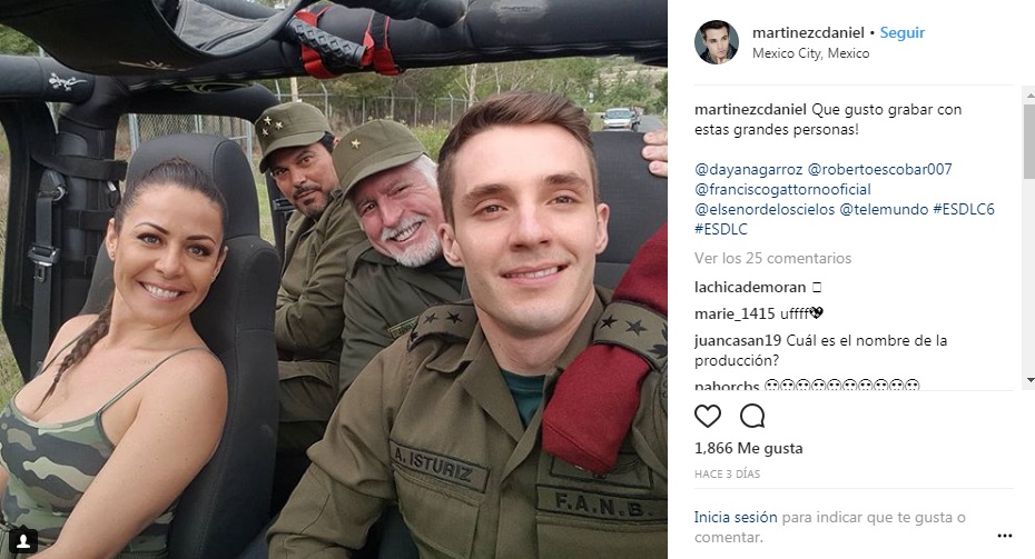 Daniel Martínez Campos impone su talento en »El Señor de los cielos 6»