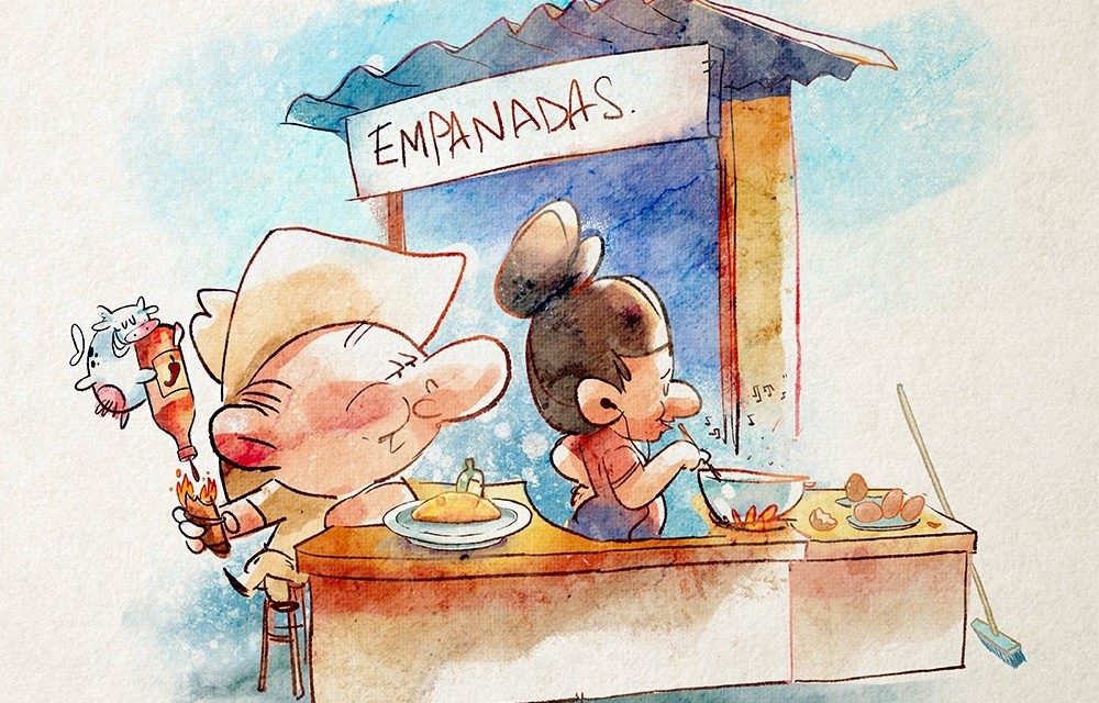 Aprender a leer venezolano e inglés con ilustraciones inspiradas en el Tío Simón