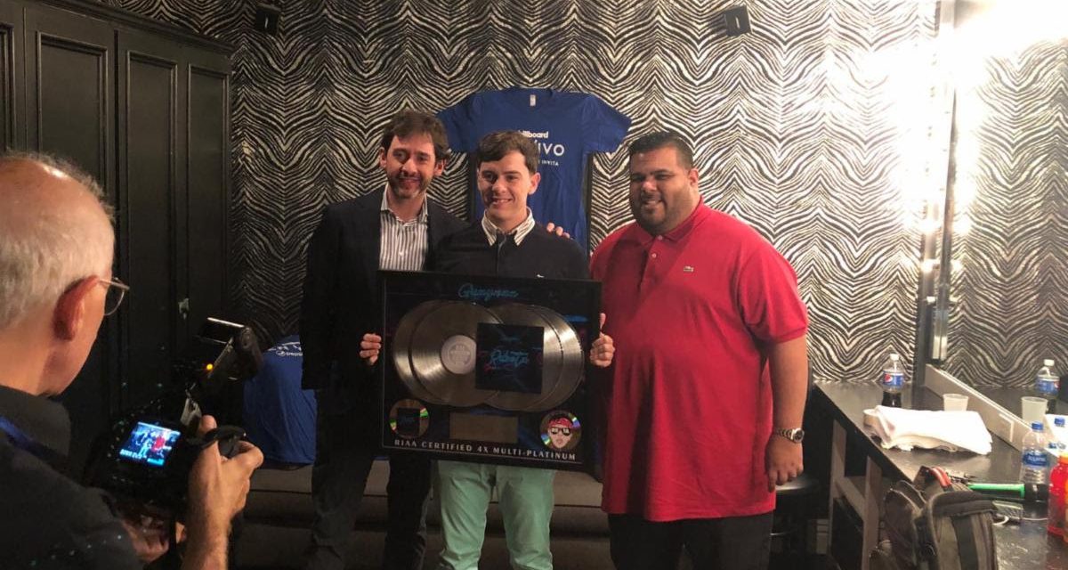 El súper éxito internacional de Guaynaa »Rebota» obtiene certificación multiplatino por parte de de la RIAA