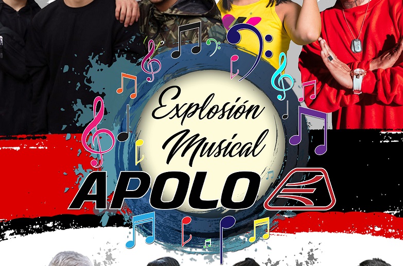 La »Explosión Musical Apolo Shoes» une a los más sonados del país