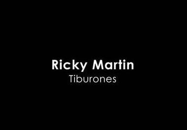 RICKY MARTIN LANZA »TIBURONES», SU INSPIRADORA NUEVA CANCIÓN