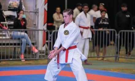 Atleta Jorge León va con todo al Campeonato Nacional de Karate